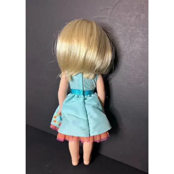 American Girl Wellie Wishers Camille Blue Eyes & Short Blonde Hair 14" - Picture 3 of 4